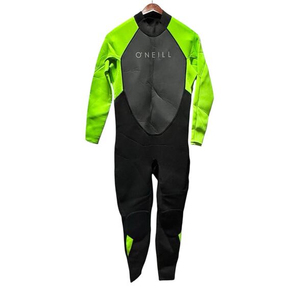 O'Neill Reactor-2 3/2mm Full Body Mens Black/Dayglo Wetsuit SIZE Extra Large NWT - Picture 1 of 8